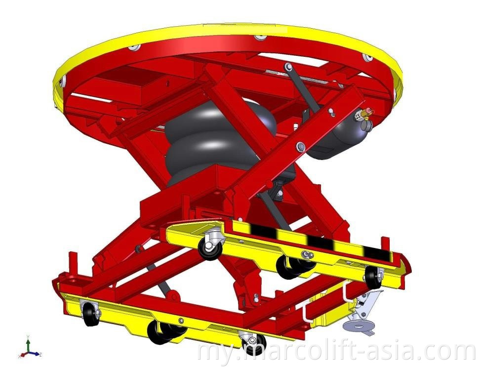 Spring Lift Table